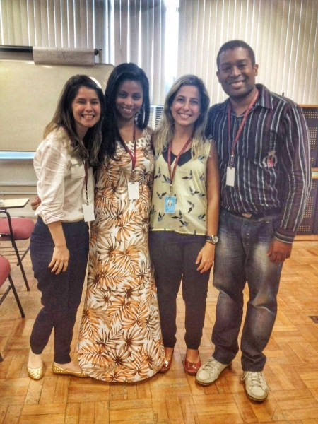 Equipe LICTS - Bruna Belinato, Kizi Araújo, Vanessa Suane e Leandro Borges