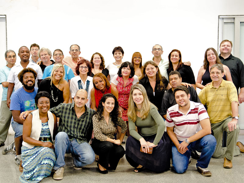 Equipe VideoSaúde (foto Vinicius Marinho)