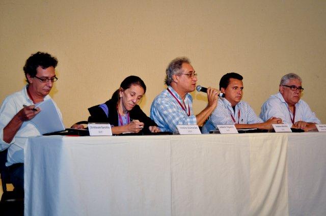 Mesa de abertura da Oficina de Gestão 2011