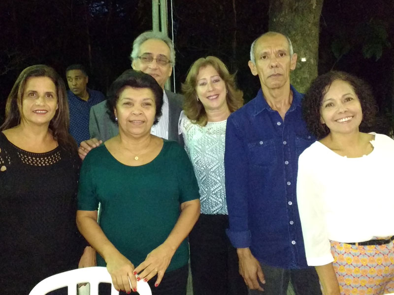 Marcia Portela, Marilene Cardoso, Marilene Fragas, Osmar Gonçalves e Selma Feitosa foram homenageados pelos mais de 30 anos de serviços prestados à Fiocruz