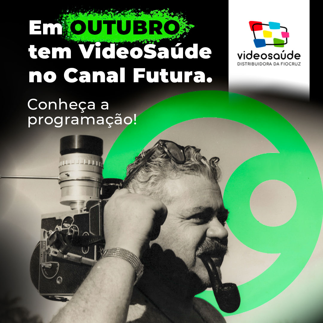 card criado em cima do frame do filme sobre Noel Nutels