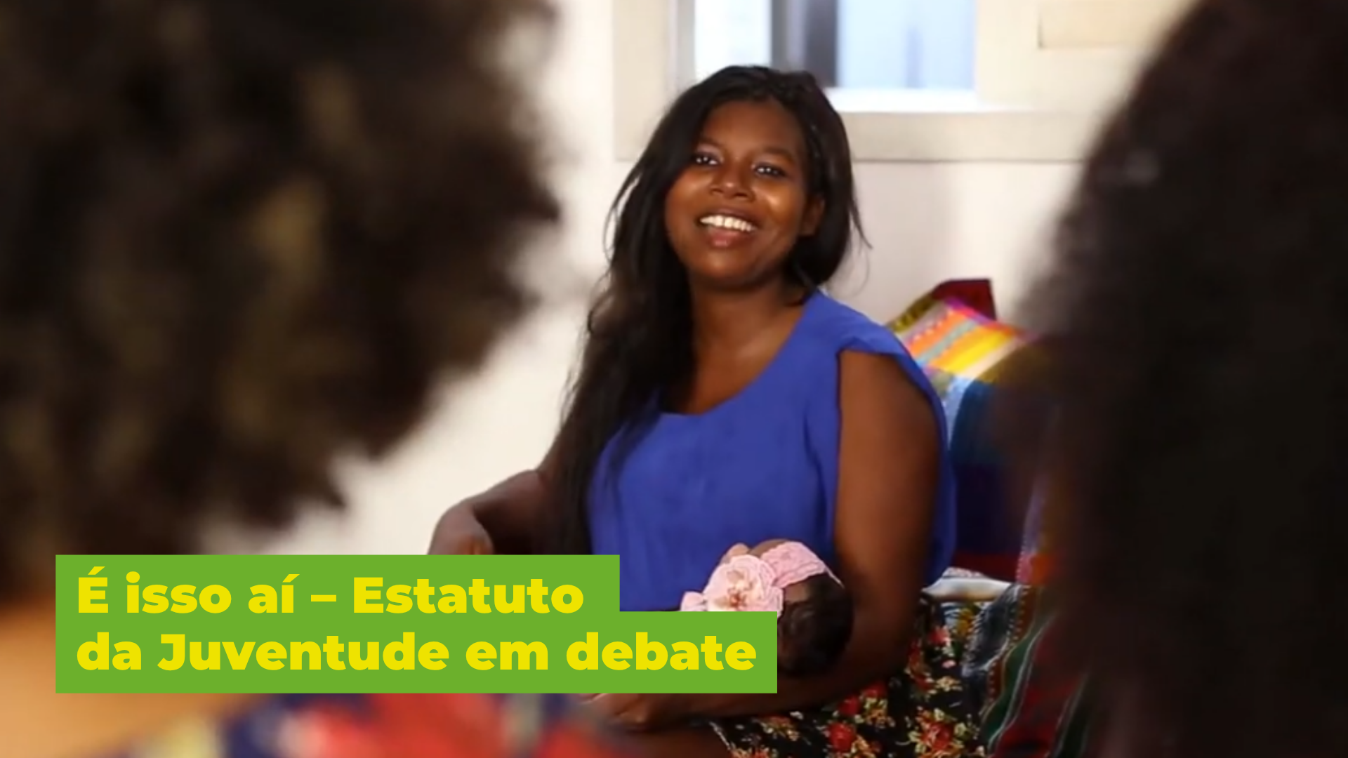 Frame do vídeo É isso aí