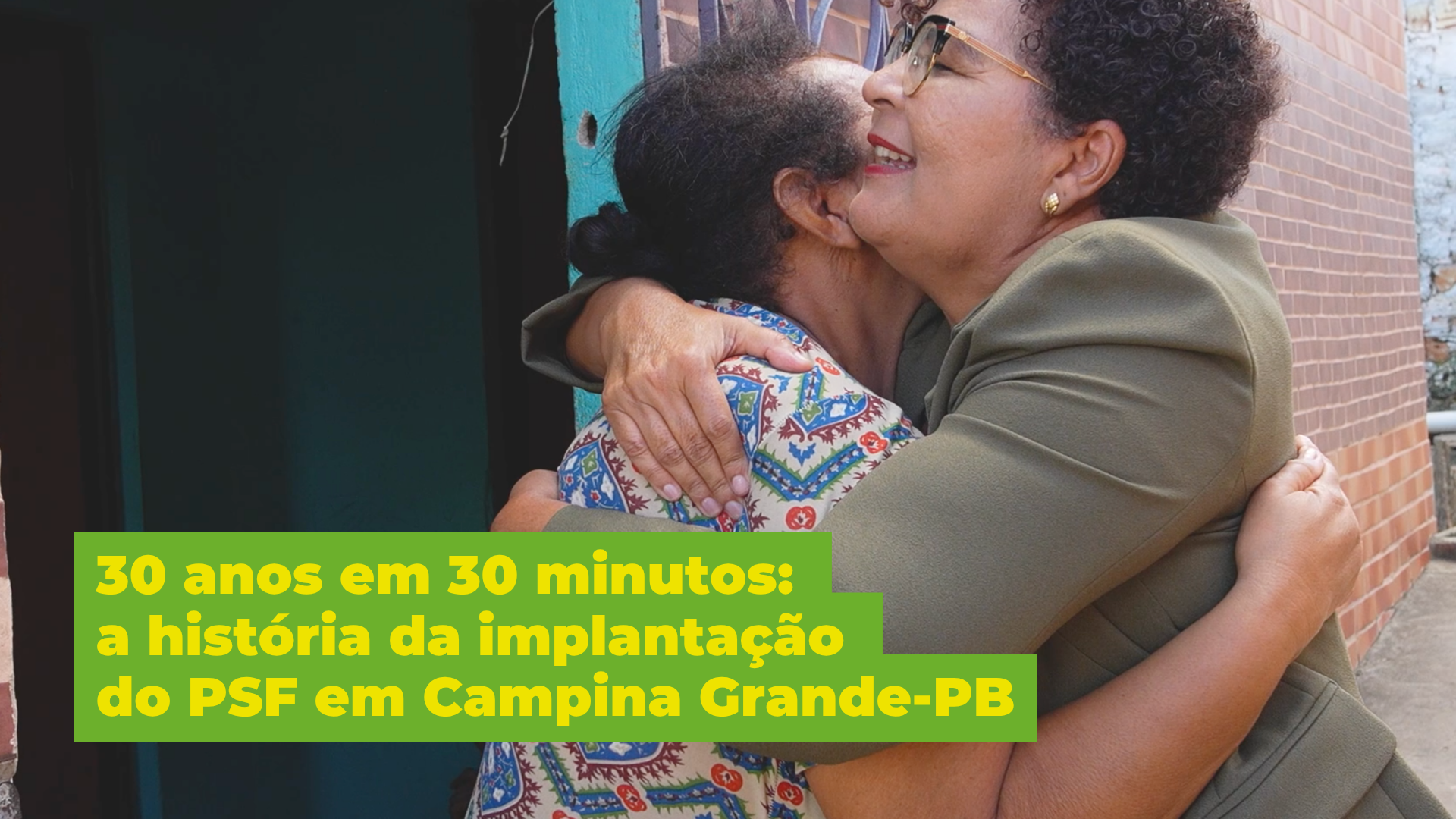 Frame do vídeo 30 anos em 30 minutos