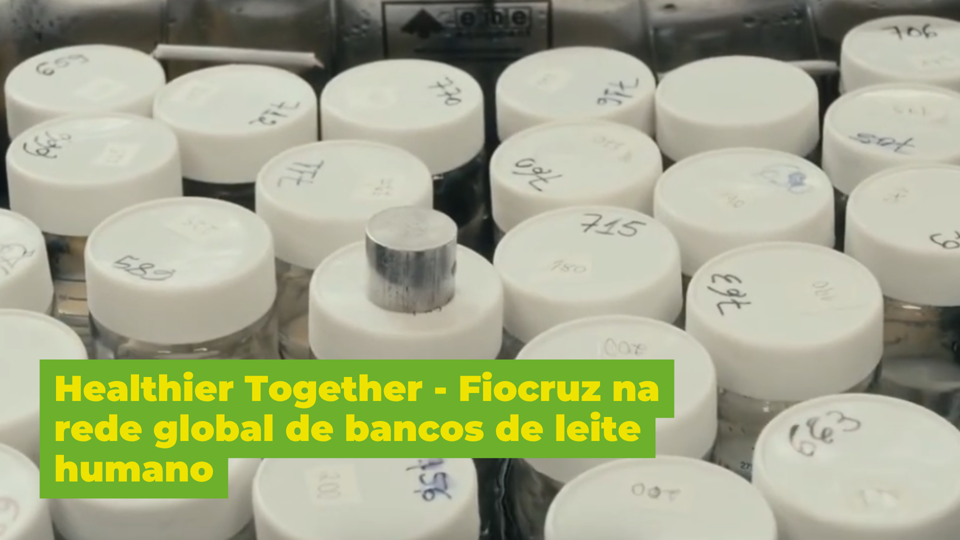 Frame do vídeo Healthier Together
