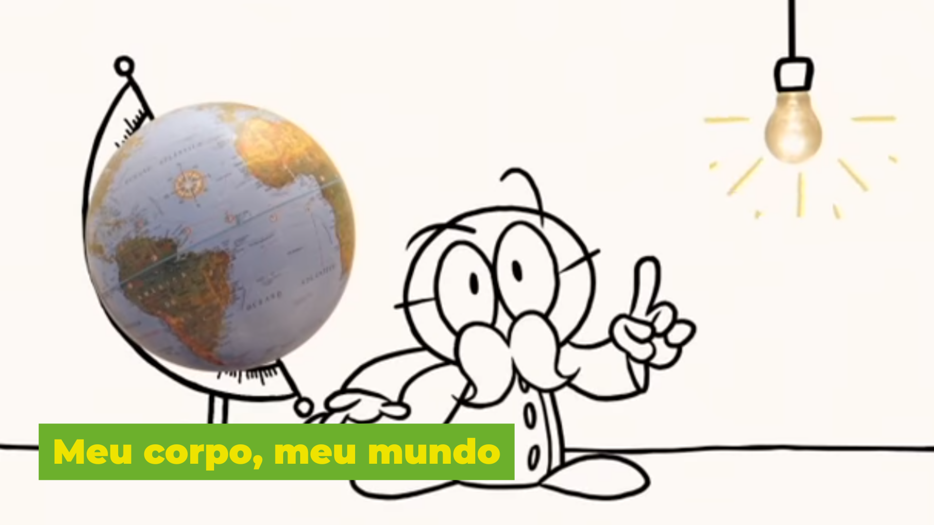 Frame da animação Meu corpo, meu mundo