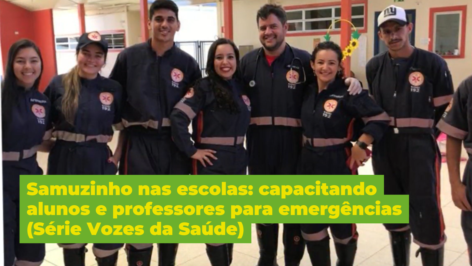 Frame do vídeo Samuzinho nas escolas