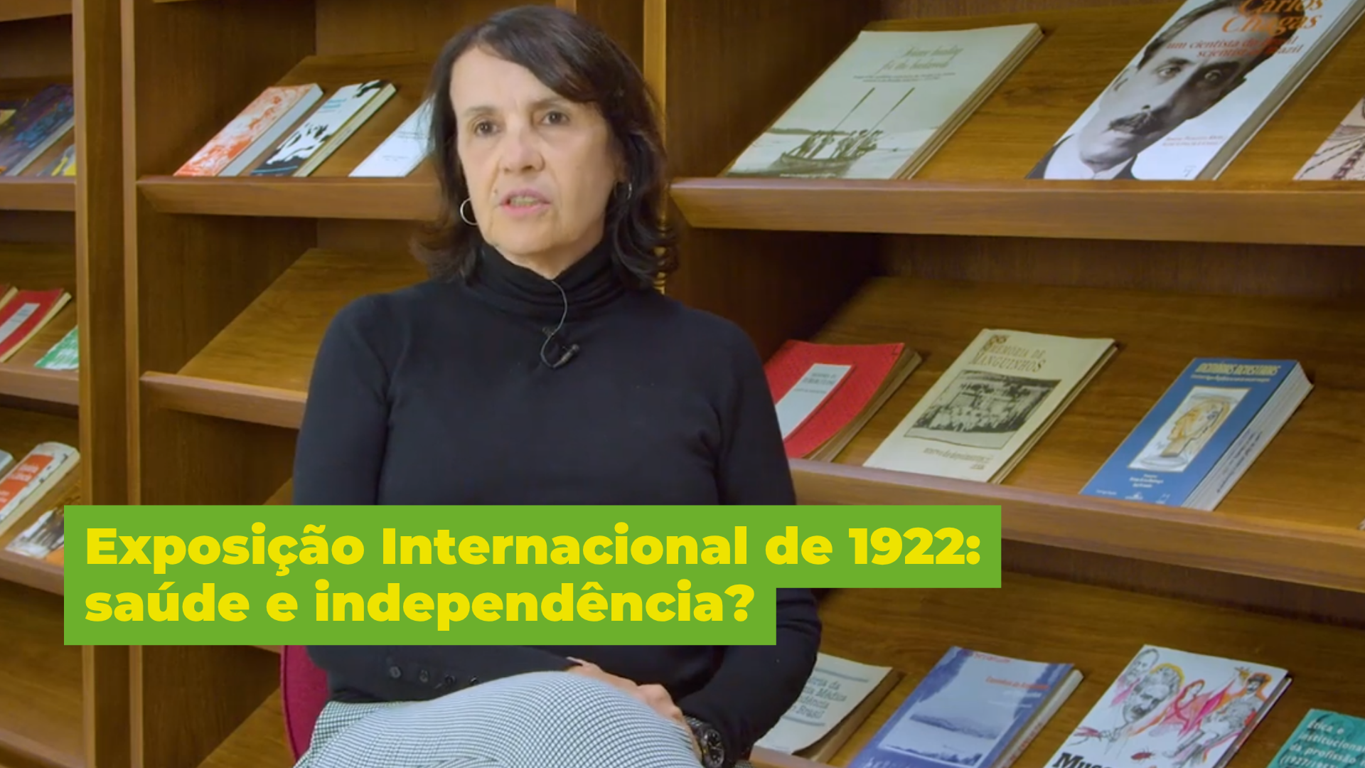 Frame do vídeo Exposição internacional de 1922
