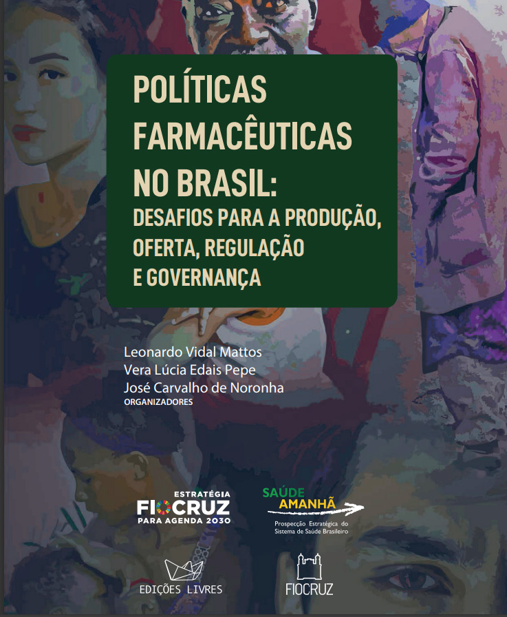 capa do livro Políticas Farmacêuticas no Brasil