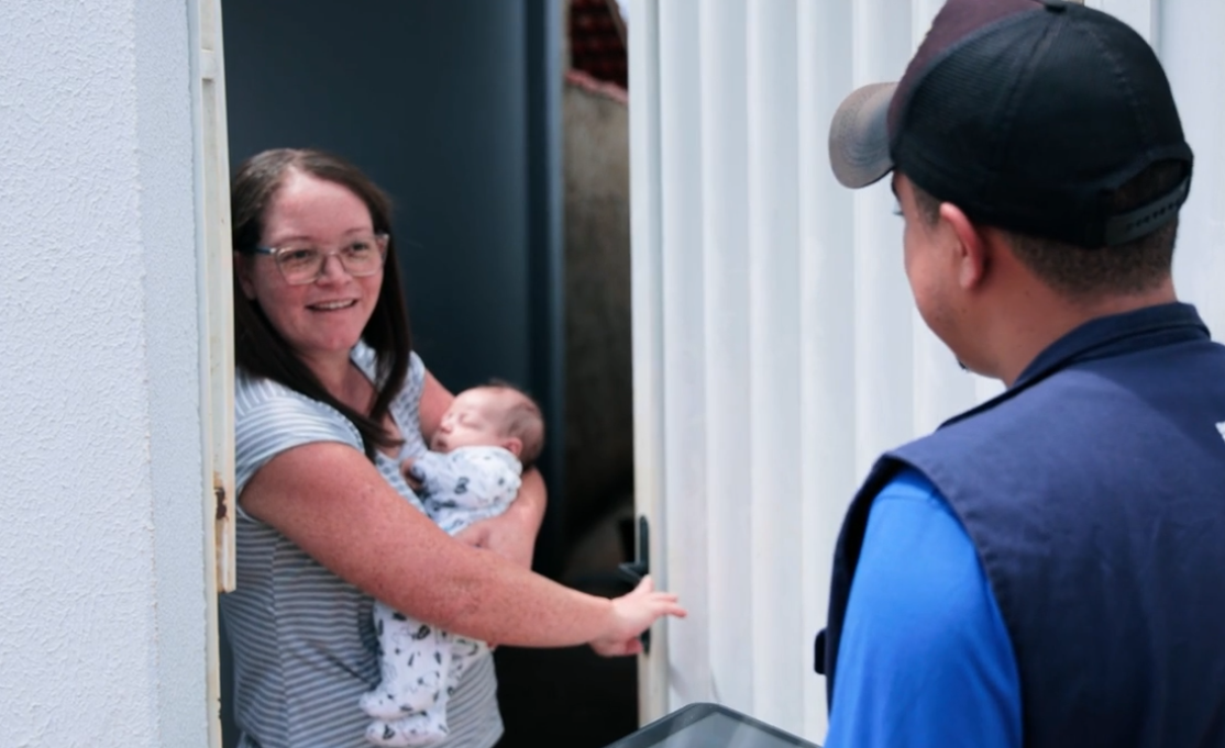 Frame do vídeo Vacinação em dia