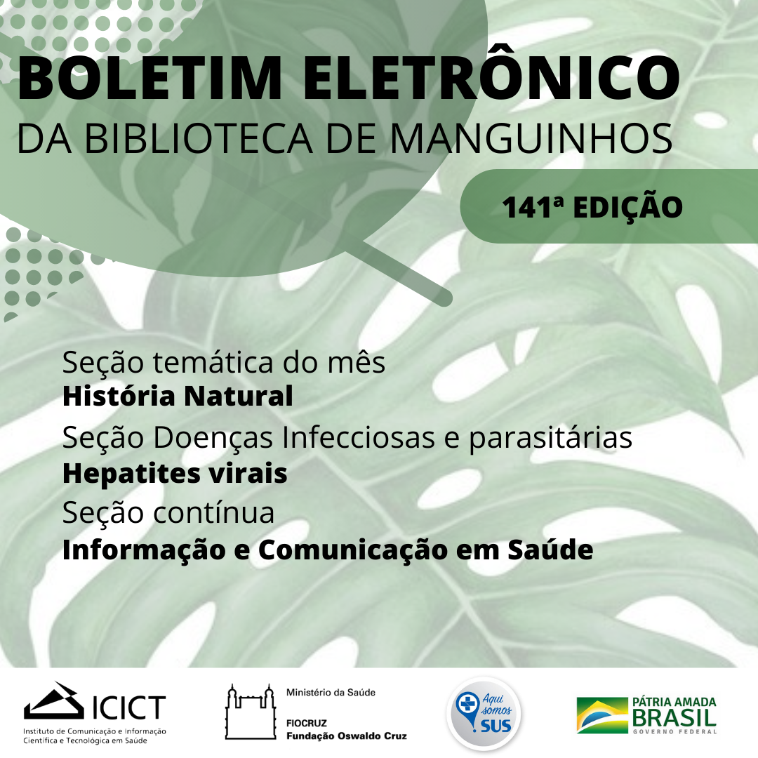 Boletim eletrônico da Biblioteca de Manguinhos - edição 141