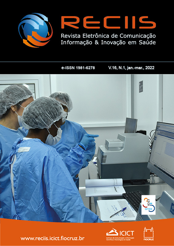 Capa da Reciis mostra três médicas trabalhando