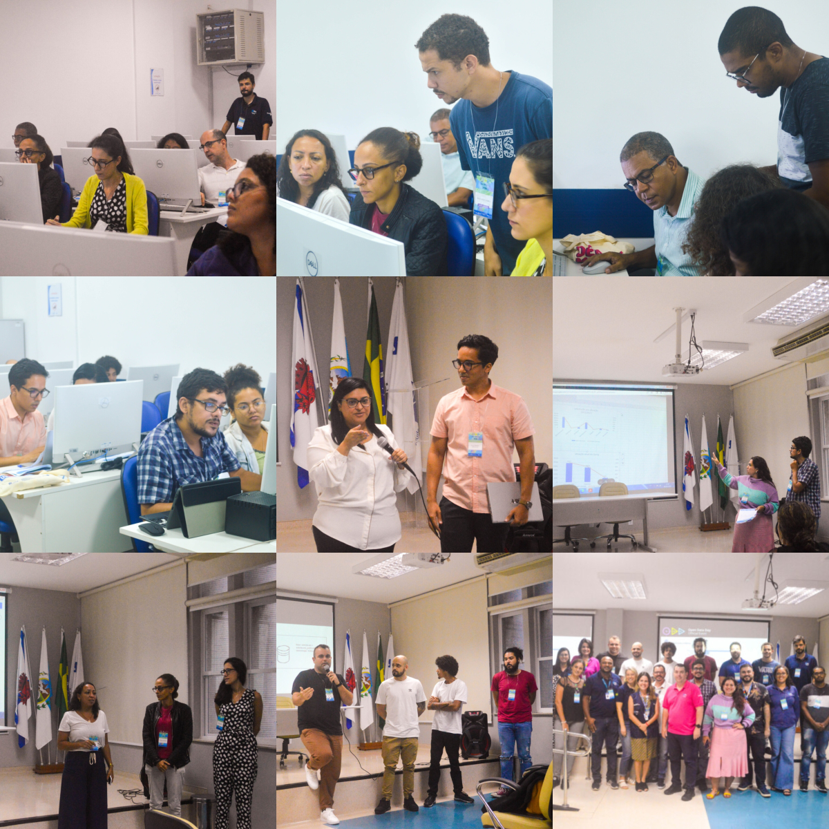 Turma Open Data Day 2024 - Fotos: Foto: Rede OTICS-Rio/SMS-RJ 