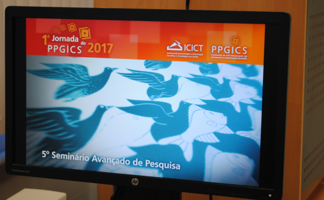 I Jornada do PPGICS 2017 - Fotos: Graça Portela - Ascom/Icict/Fiocruz
