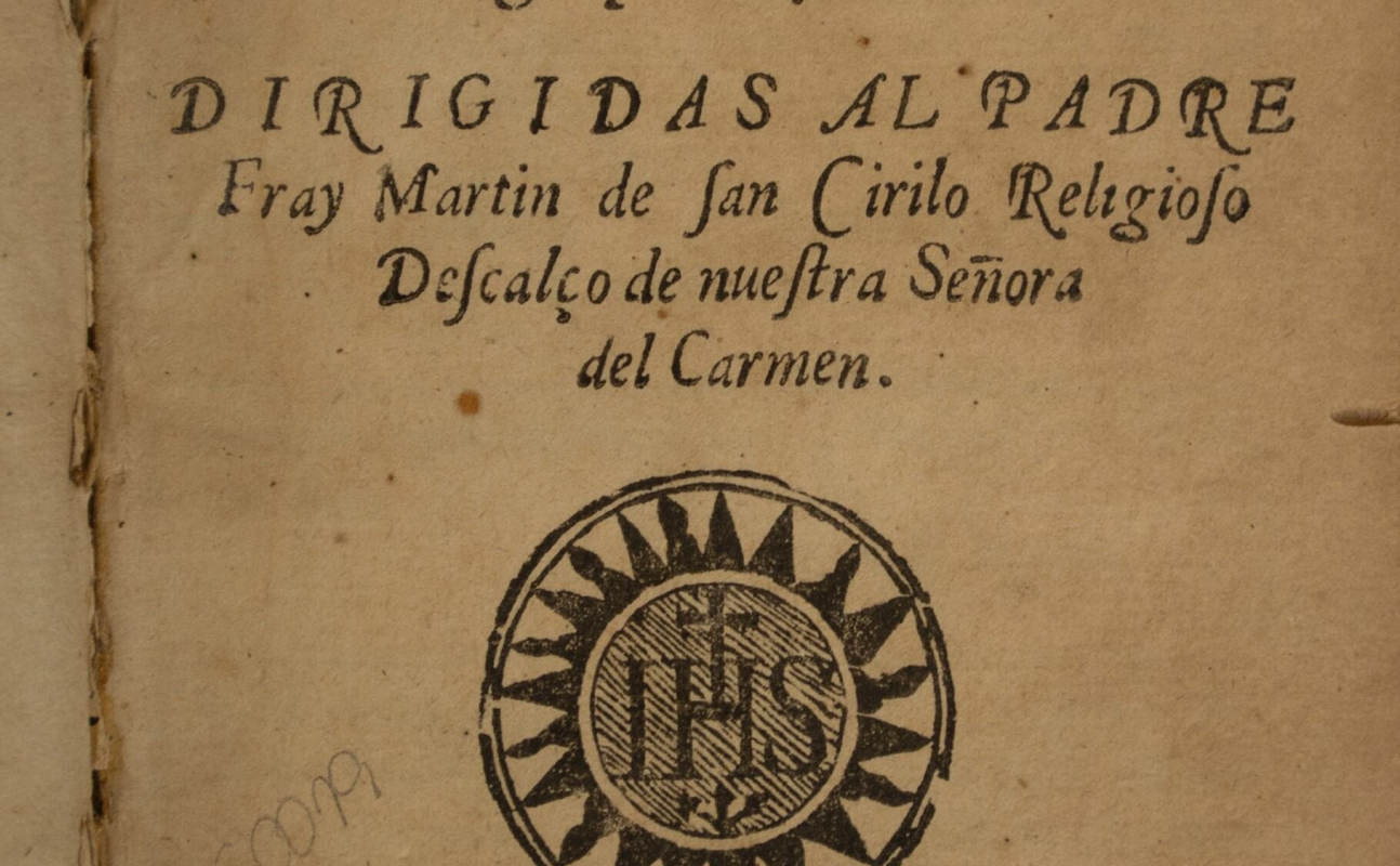 Livro mais antigo, Rimas Sacras, de 1616, da Coleção Fernandes Figueira.