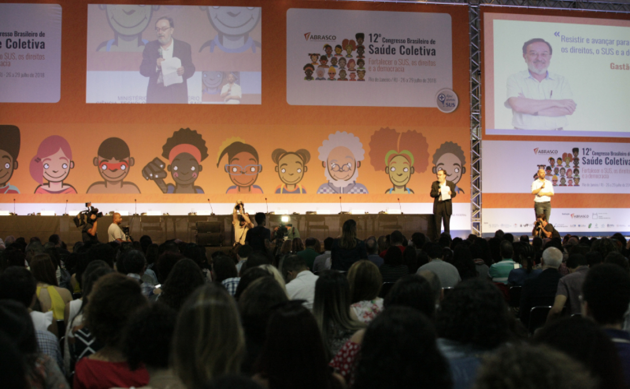 Abertura do 12º Congresso Brasileiro de Saúde Coletiva - Abrascão 2018 na Fiocruz