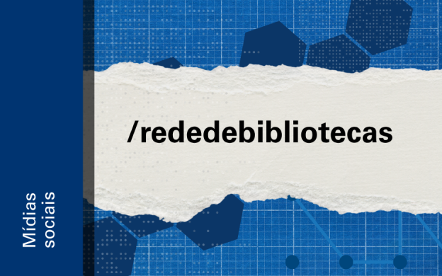Imagem de divulgação do perfil da Rede de Bibliotecas no Facebook