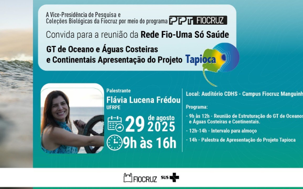 Embedded thumbnail for Webinário - GT Oceano e Águas Costeiras e Continentais/ Projeto Tapioca