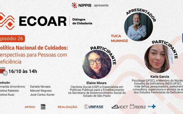 Embedded thumbnail for Ecoar - Episódio 26 – Política Nacional de Cuidados: Perspectivas para Pessoas com Deficiência