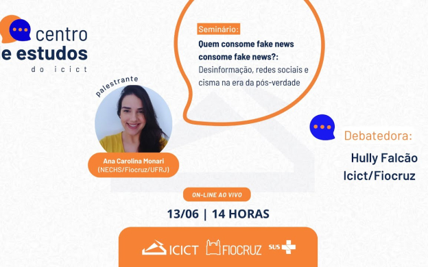 Embedded thumbnail for Quem consome fake news consome fake news? Desinformação, redes sociais e cisma na era da pós-verdade