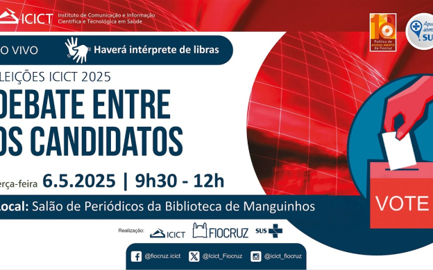 Embedded thumbnail for ELEIÇÕES ICICT 2025: DEBATE ENTRE OS CANDIDATOS