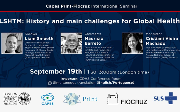 Embedded thumbnail for Seminário Internacional Capes-Print Fiocruz - LSHTM: History and main challenges for Global Health