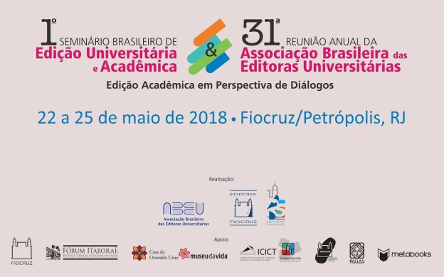 Embedded thumbnail for 1° Seminário de Edição Acadêmica ABEU / Editora Fiocruz - 22/05 - Abertura
