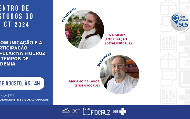 Embedded thumbnail for Centro de Estudos Icict - A comunicação e a participação popular na Fiocruz em tempos de epidemia