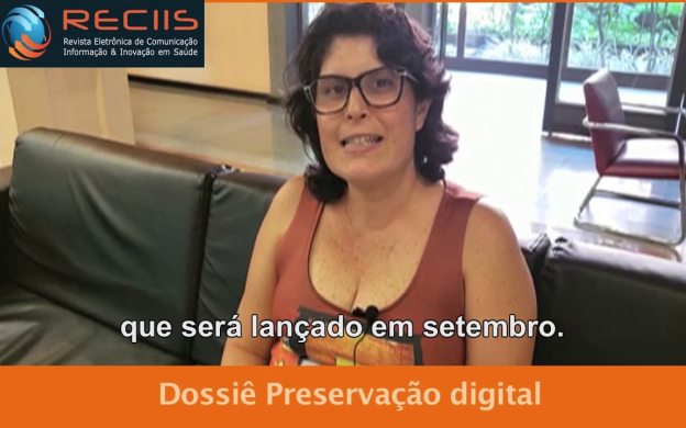 Embedded thumbnail for Chamada Dossiê Preservação digital | Luciana Danielli
