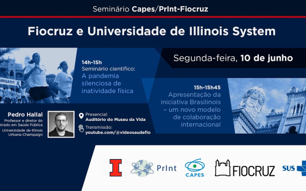 Embedded thumbnail for Seminário Capes/PrInt-Fiocruz – Fiocruz e Universidade de Illinois System