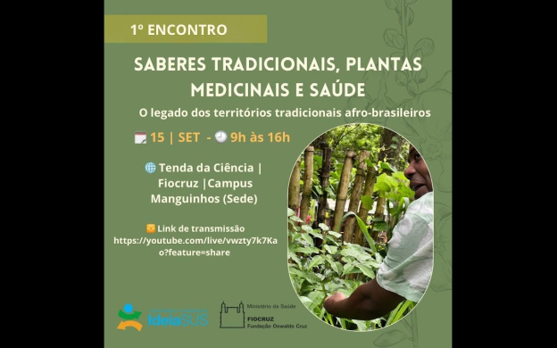 Embedded thumbnail for Saberes Tradicionais, Plantas Medicinais e Saúde - 15/09 - Tarde