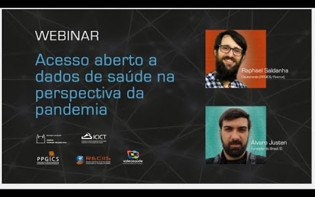 Embedded thumbnail for [Webinar] Acesso aberto a dados de saúde na perspectiva da pandemia  ICICT:FIOCRUZ
