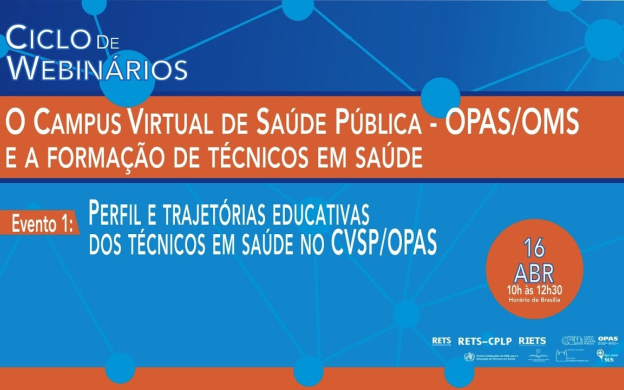 Embedded thumbnail for Ciclo de Webinários: O Campus Virtual de Saúde e a formação de técnicos em saúde