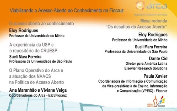 Embedded thumbnail for Viabilizando o acesso aberto ao conhecimento na Fiocruz
