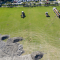 Construção de centro hospitalar para Covid-19. Fotografia/Drone: Leonardo Oliveira - Icict/Fiocruz