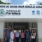 No centro de saúde em Florianópolis entrevistando preceptores e residentes de medicina de família e comunidade