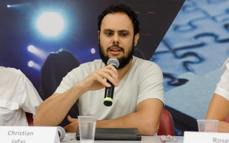Seminário Audiovisual e Saúde - Christian Jafas - Foto: Raquel Portugal (Multimeios / Icict / Fiocruz)