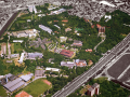 Vista área do campus de Manguinhos