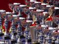 Foto de diversos troféus arrumados. Imagem cc free