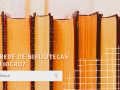 Vários livros em pé, com fundo branco, escrito Rede de Bibliotecas Fiocruz e com janela para busca. Arte: Thays Coutinho/Ascom.