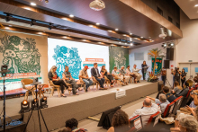 Mesa do Seminário de Saúde, Ambiente e Sustentabilidade. Foto: Divulgação Fiocruz Ceará