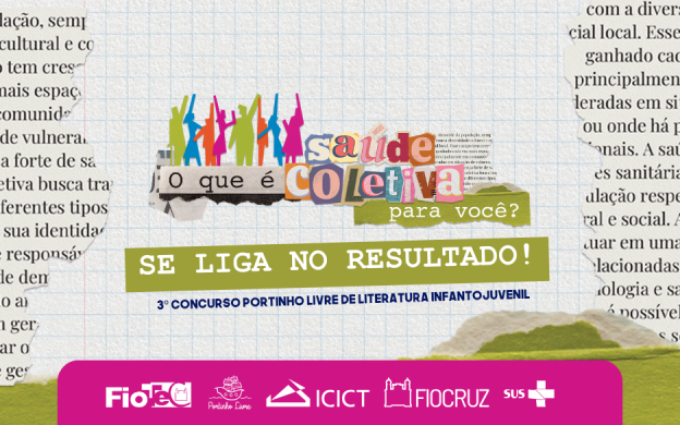 cartaz sobre o resultado do concurso