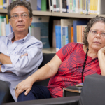 Christovam Barcellos e Cristina Guilam - Foto: Raquel Portugal (Multimeios/Icict/Fiocruz)