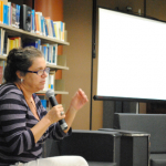 Palestra de Heloisa Gesteira nos 114 anos da Biblioteca de Manguinhos