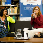 Marina Maria (PenseSUS/Icict/Fiocruz) e Francini Guizardi (Fiocruz- Brasília)