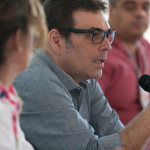 12º Congresso de Saúde Coletiva - Abrascão 2018. Mesa redonda 'Proteção de dados na saúde', realizada em 27/07/208, na EPSJV/Fiocruz. Fotos: Raquel Portugal - Icict/Fiocruz.