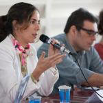 12º Congresso de Saúde Coletiva - Abrascão 2018. Mesa redonda 'Proteção de dados na saúde', realizada em 27/07/208, na EPSJV/Fiocruz. Fotos: Raquel Portugal - Icict/Fiocruz.