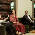Mel Bonfim, Cristiani Machado e Rodrigo Murtinho