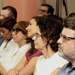 Plateia da aula inaugural Icict 2025