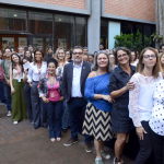 Trabalhadores e trabalhadoras do Icict celebram os 39 anos do Instituto