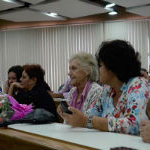 Plateia durante a mesa redonda dos 60 anos da Biblioteca de Saúde Pública - Fotos: Amanda Simões (Multimeios/Icict)